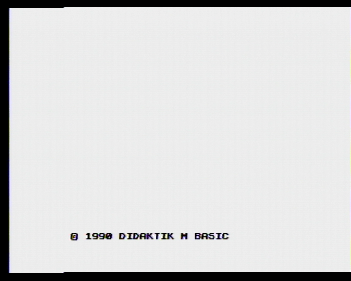 Powering on the Didaktik M