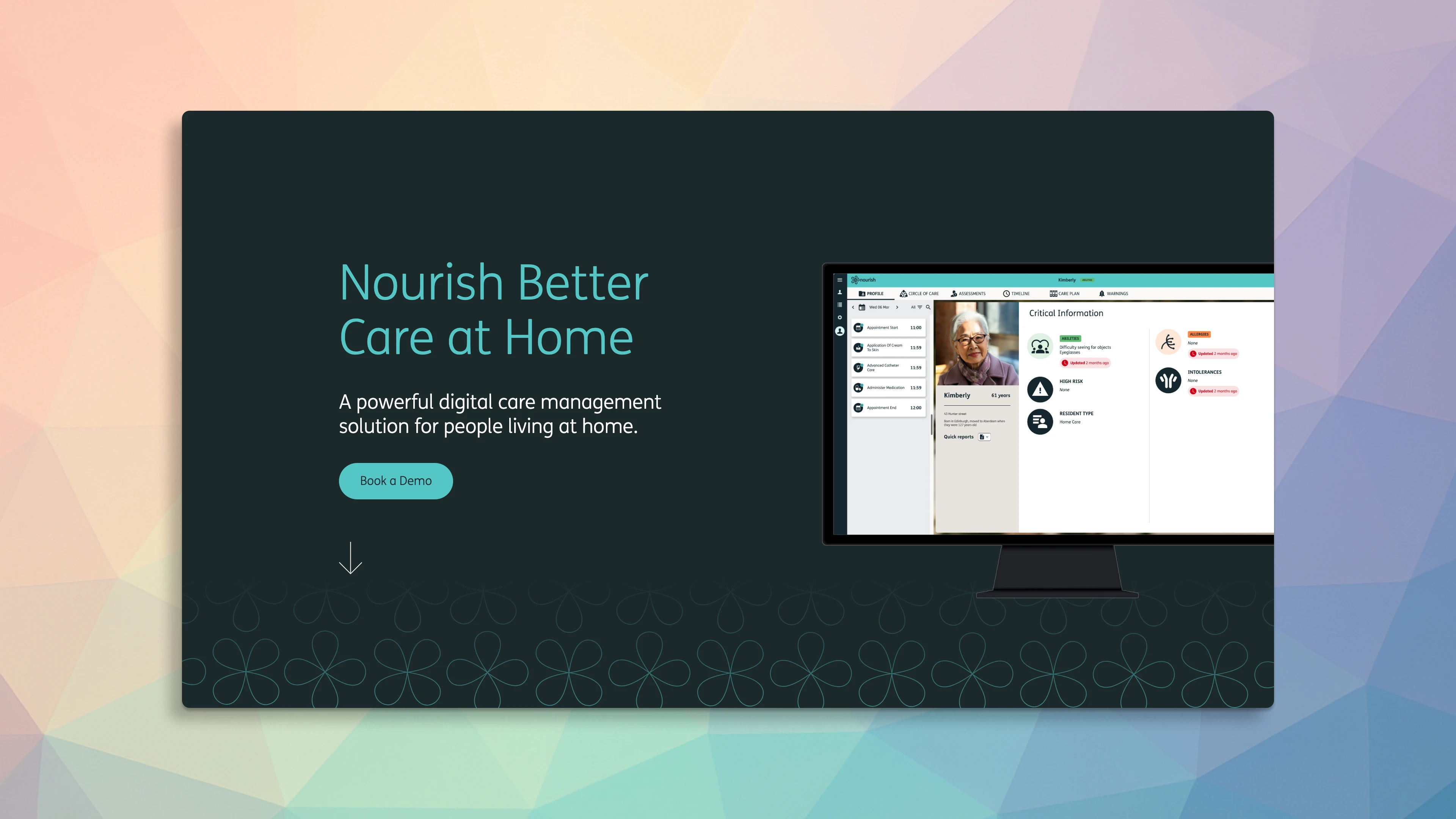 Nourish care graph