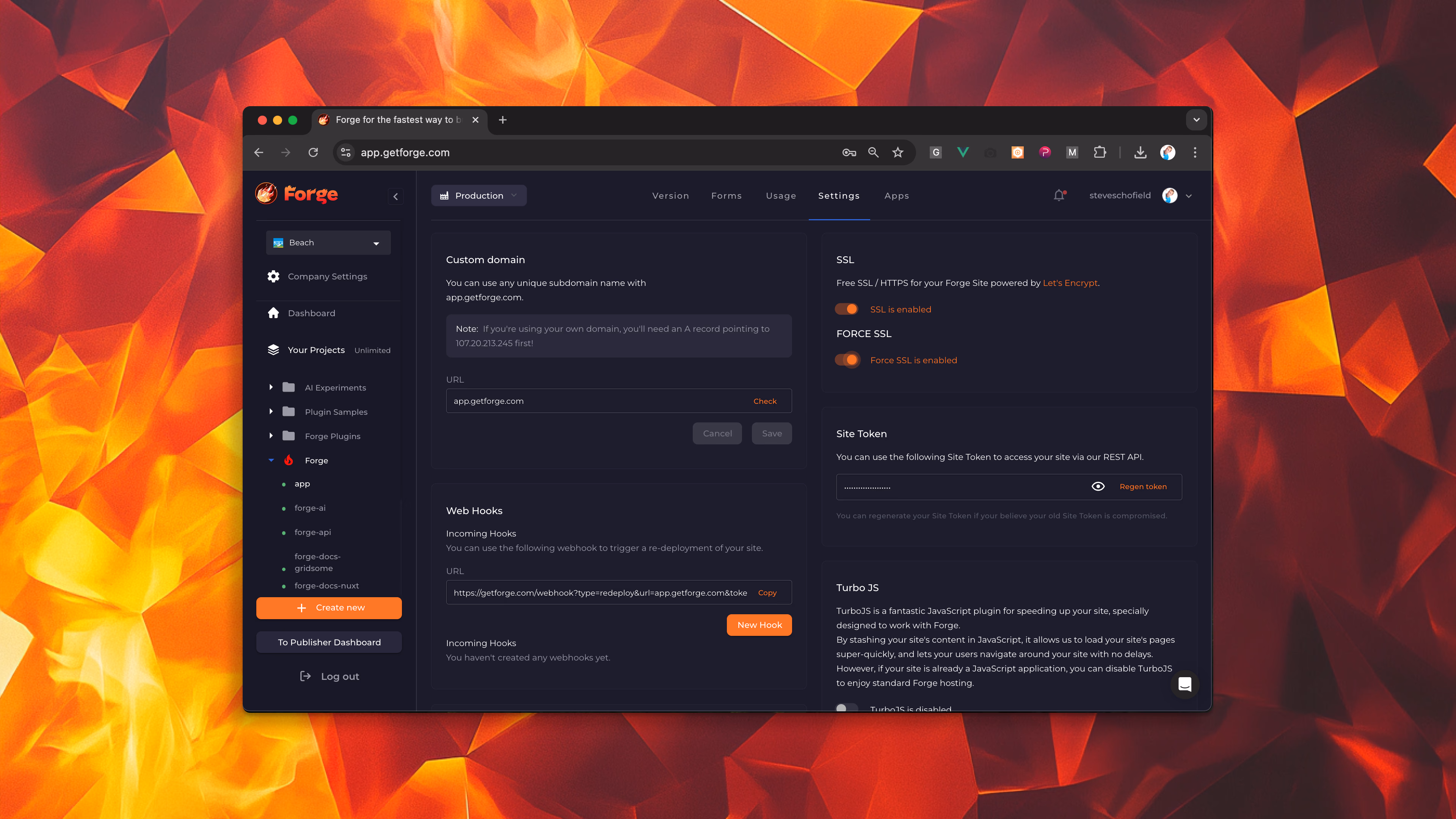 Forge plugin ecosystem