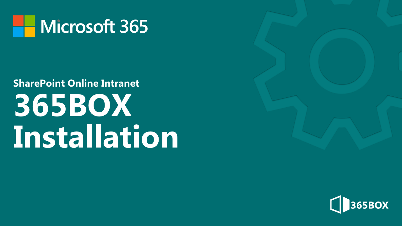 365BOX SharePoint Online Intranet