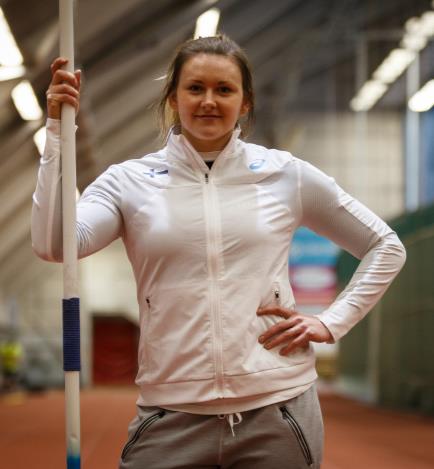 Keihäänheittäjä Jenni Kangas