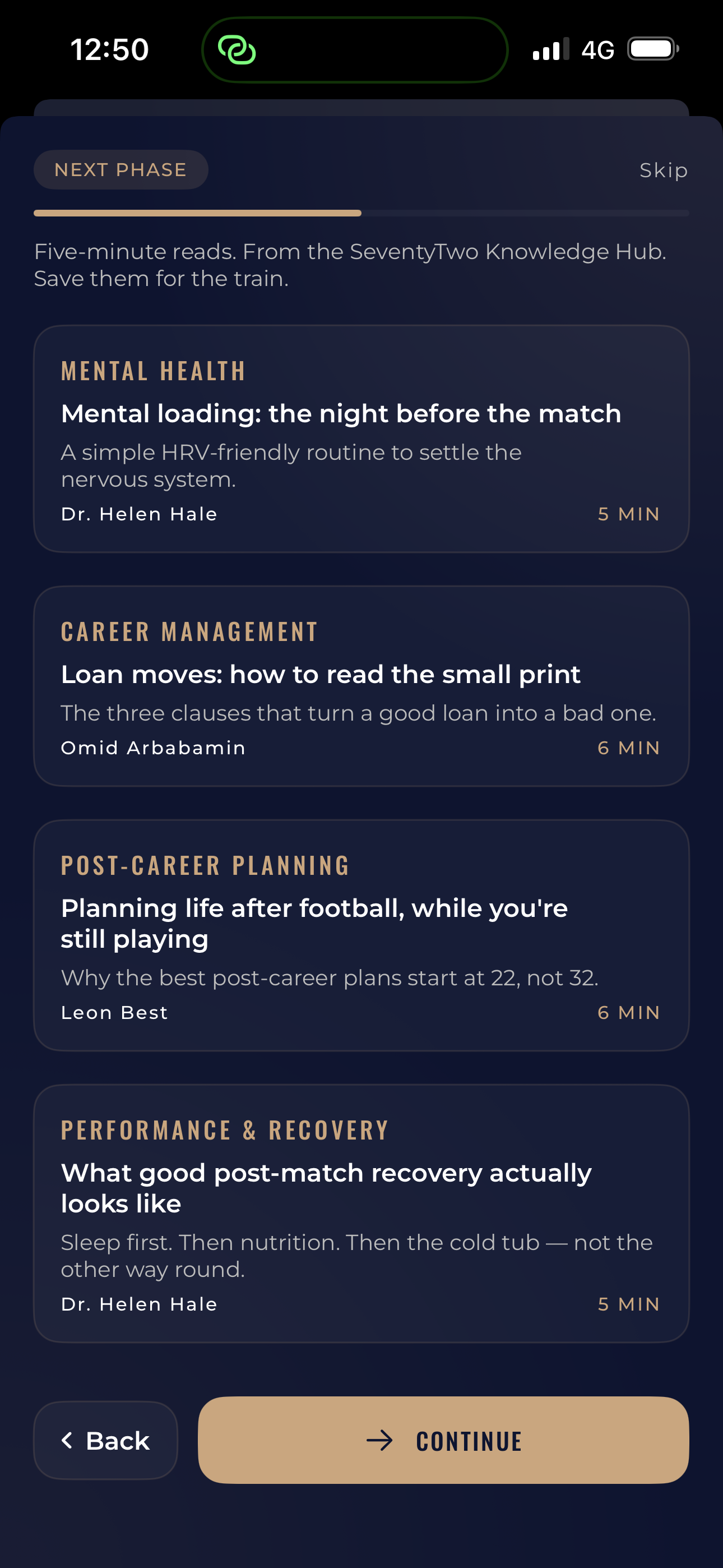 Knowledge hub articles on mental health, career management and recovery