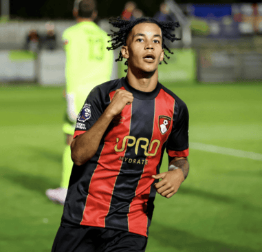 Ashley Clarke, AFC Totton on loan from Bournemouth