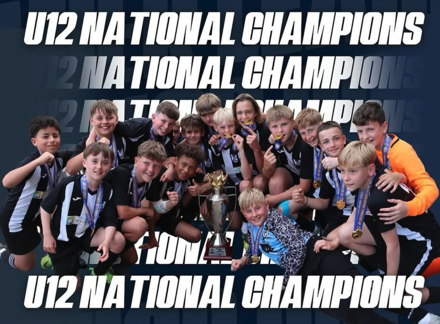 Wimborne Town FC - U12 National Champions