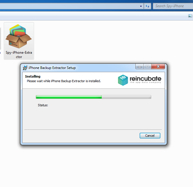 Installed Software Mobile Spy 1