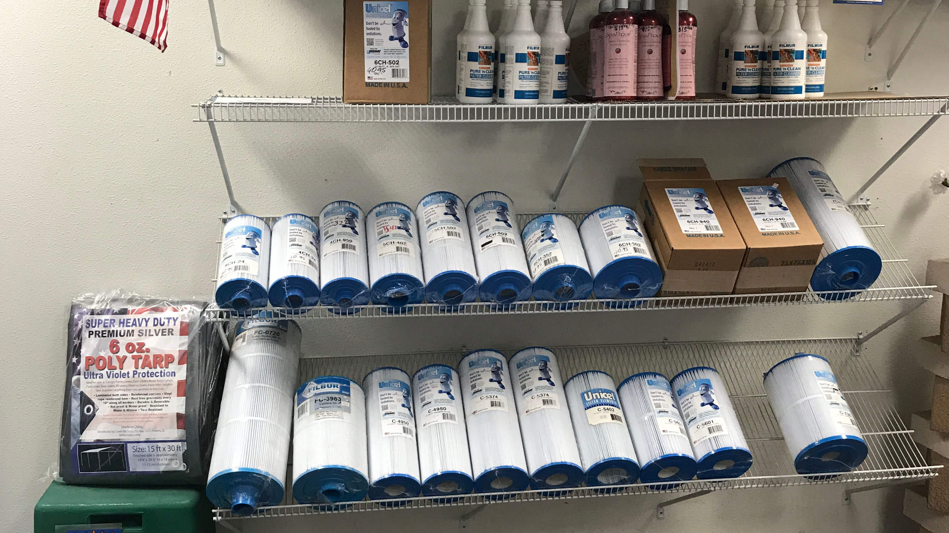 An image of unicel filters